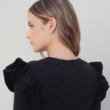 CAMISOLA COM BABADOS