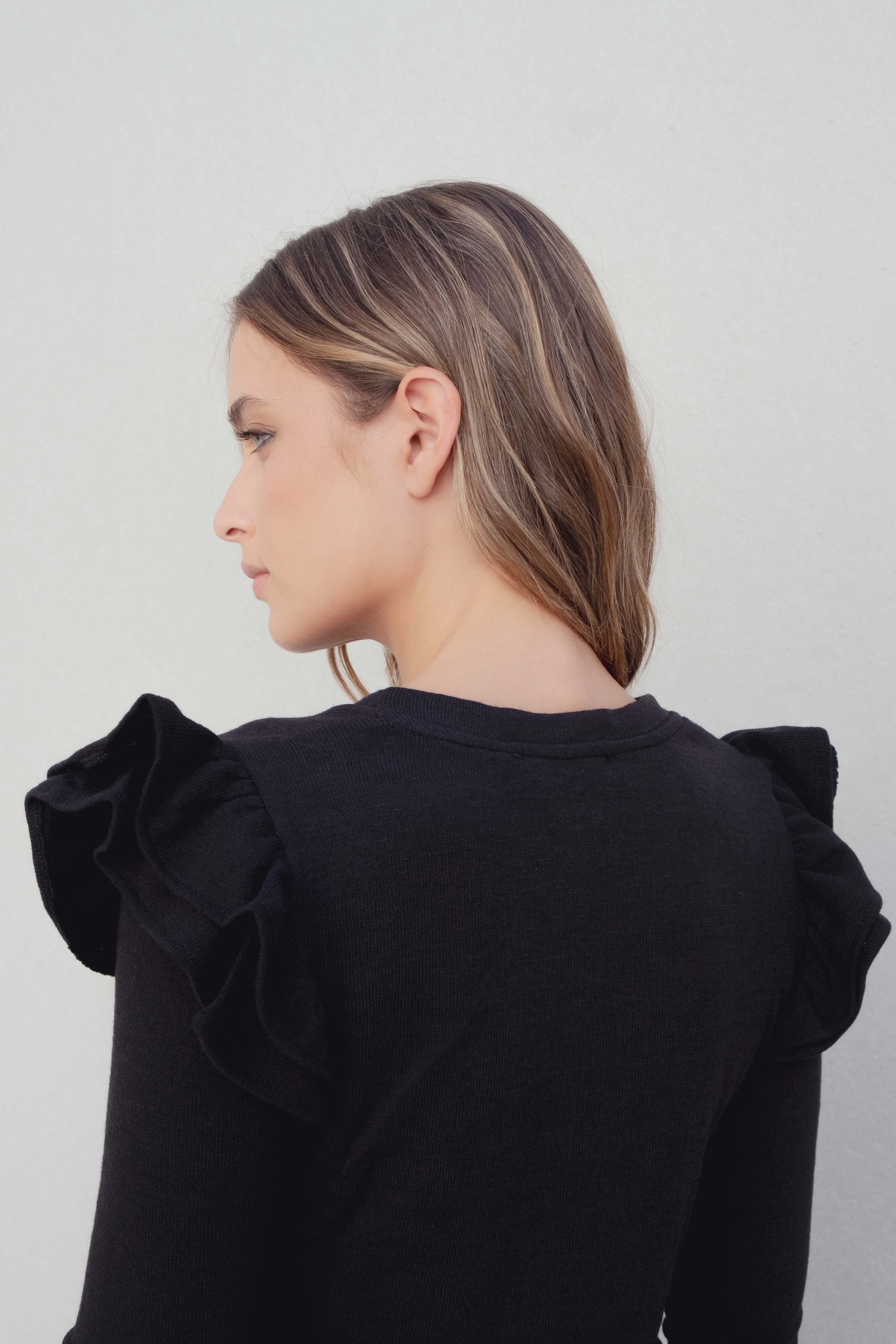 CAMISOLA COM BABADOS