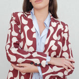 BLAZER ESTAMPADO RETRO