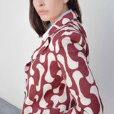 BLAZER ESTAMPADO RETRO