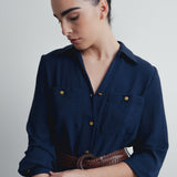 VESTIDO YURA ÉBANO ALFAIATARIA