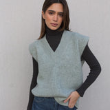COLETE MILA DE MALHA OVERSIZED