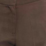 CALÇA COM CINTO CASTANHA