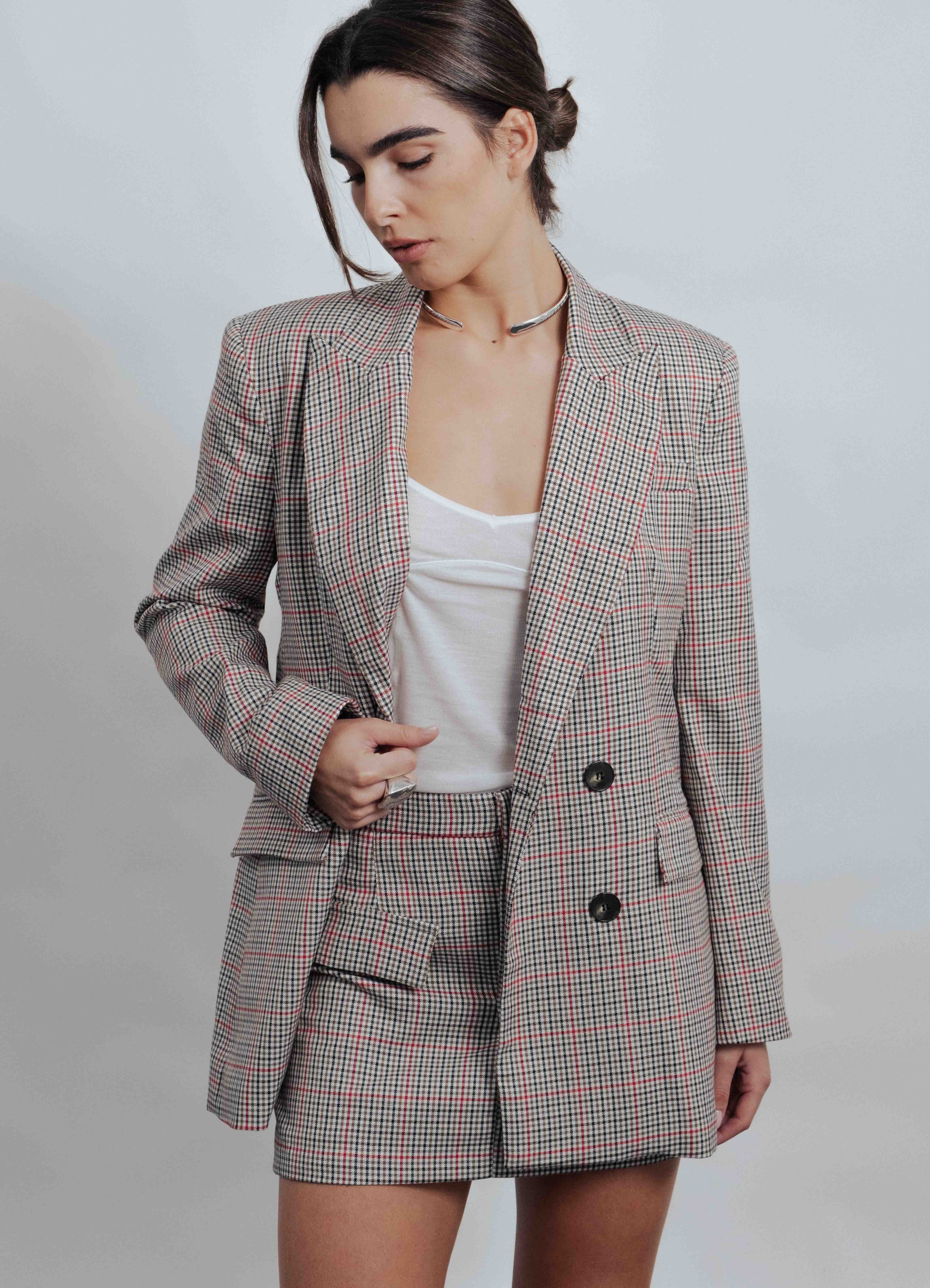 BLAZER CRUZADA BOTONES