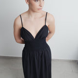 VESTIDO MIDI BORDADO