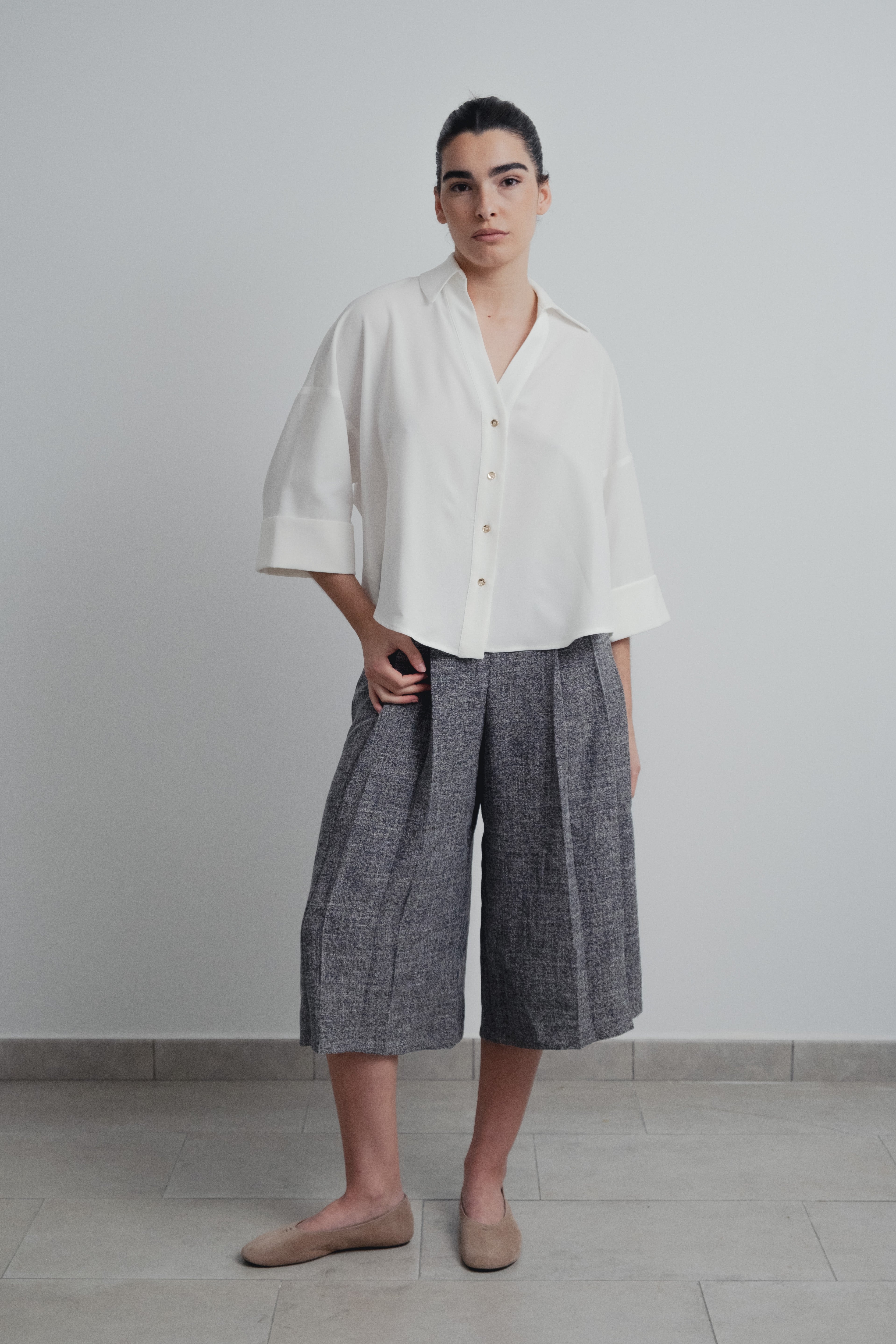 CAMISA MANGA OFELIA