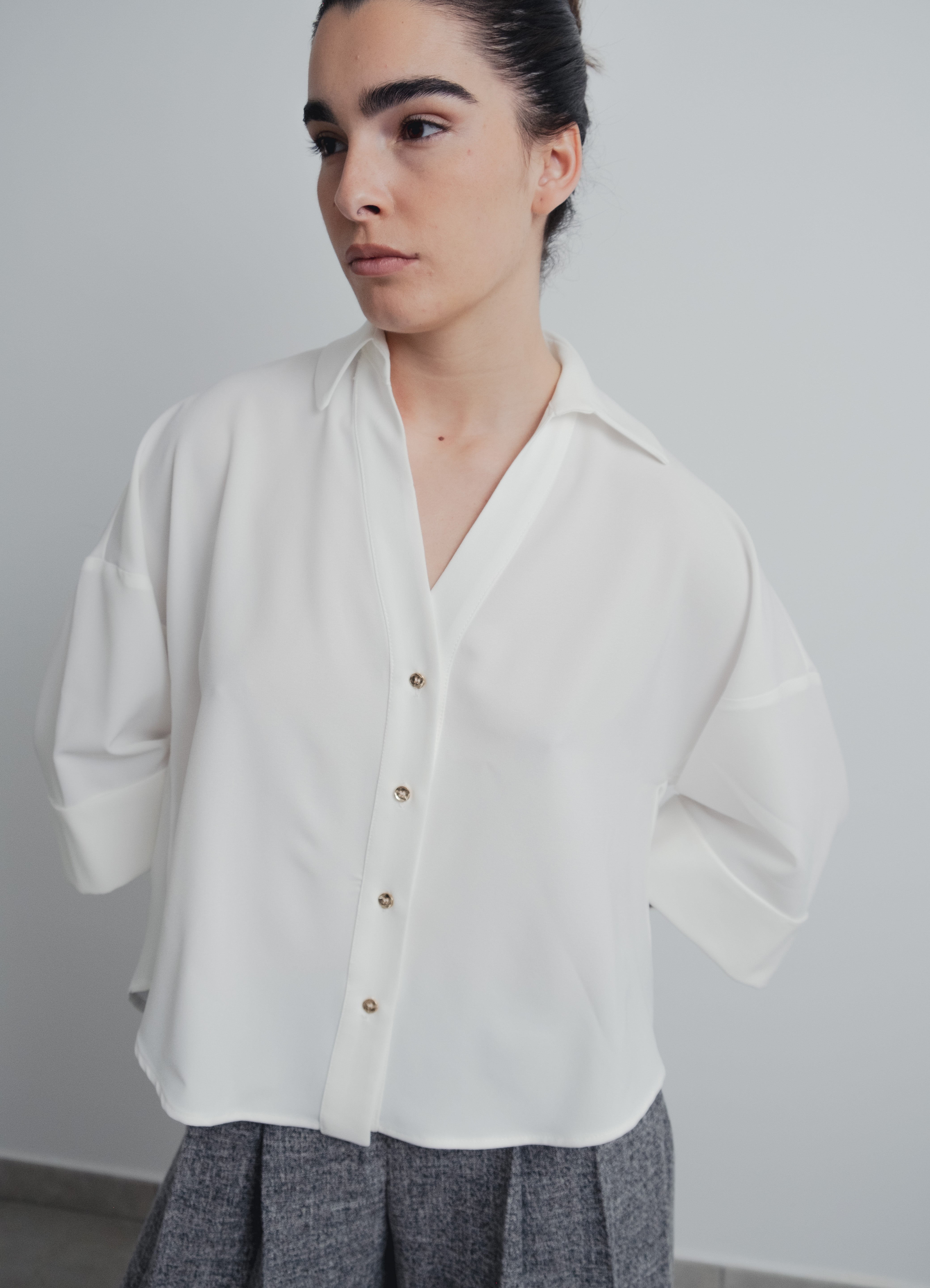 CAMISA MANGA OFELIA