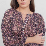 BLUSA ELISA SEMITRANSPARENTE