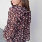 BLUSA ELISA SEMITRANSPARENTE