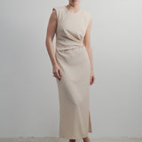 VESTIDO DUNA MIDI APLIQUE