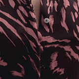 VESTIDO LARGO VOLANTES ESTAMPADO