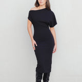 VESTIDO ASIMETRICO