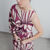 VESTIDO VERA ASIMETRICO