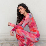 VESTIDO ELISA LONGO ESTAMPADO