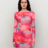 VESTIDO ELISA LONGO ESTAMPADO
