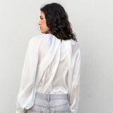 BLUSA SATINADA