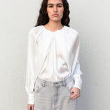 BLUSA SATINADA