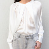 BLUSA SATINADA